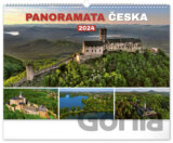 Nástěnný kalendář Panoramata Česka 2024
