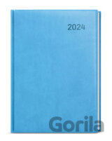 Denní diář 2024 David Vivella A5 světle modrý