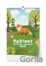 Nástěnný Rodinný plánovací kalendář 1 2024
