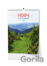 Nástěnný kalendář Hory Čech a Moravy 2024
