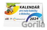 Stolní Kalendář pro naše babičky a dědečky 2024