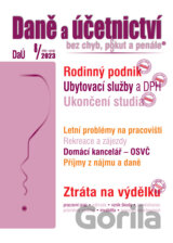 Daně a účetnictví bez chyb, pokut a penále č. 8 / 2023 - Rodinný podnik