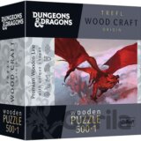 Drevené puzzle 501 - Staroveký červený drak