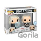 Funko POP TV: Witcher - Geralt and Vesemir 2pack (Zaklínač, exclusive special edition)