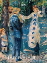 Nástenný kalendár Impressionists 2024