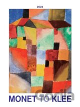Nástenný kalendár Monet to Klee 2024