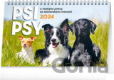 Stolní kalendář Psi – Psy CZ/SK 2024