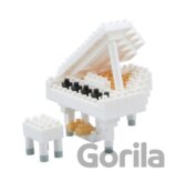 Nanoblock Piáno (biele)