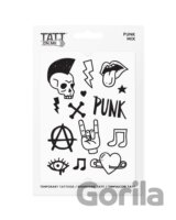 TATTonMe Vodeodolné dočasné tetovačky Punk mix