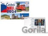 Česká NEJ… 2024 - stolní kalendář
