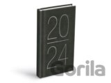Diář 2024 D802 PU gray denní