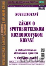 Novelizovaný zákon o spotrebiteľskom rozhodcovskom konaní