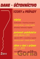 Dane, účtovníctvo 2/2015