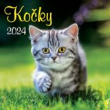 Kalendář 2024 Kočky, nástěnný