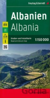 Albánsko 1:150000