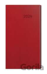 Týdenní diář 2024 Jakub Vivella kapesní bordó