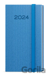 Týdenní diář 2024 Jakub Vigo kapesní modrá