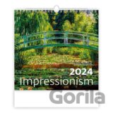 Kalendář nástěnný 2024 - Impressionism