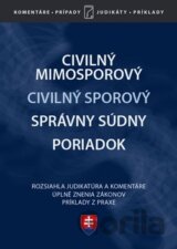 Civilný mimosporový Civilný sporový Správny súdny poriadok