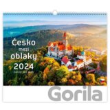 Kalendář nástěnný 2024 - Česko mezi oblaky