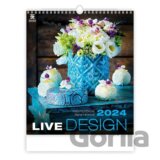 Kalendář nástěnný 2024 - Live Design / Exclusive Edition