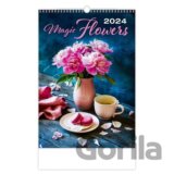 Kalendář nástěnný 2024 - Magic Flowers