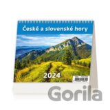 Kalendář stolní 2024 - MiniMax České a slovenské hory