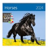 Kalendář nástěnný 2024 - Horses