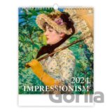 Kalendář nástěnný 2024 - Impressionism / Exclusive Edition