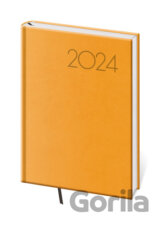 Diář 2024 denní A5 Print Pop - žlutá