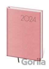 Diář 2024 denní A5 Print Pop - růžová