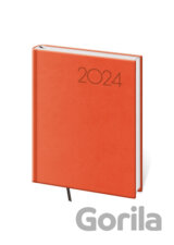 Diář 2024 denní B6 Print Pop - oranžová