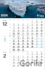 Trojmesačný kalendár Amazing Planet 2024