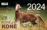 Kalendář 2024: Koně, stolní, týdenní