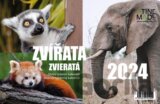 Kalendář 2024: Zvířata, stolní, týdenní