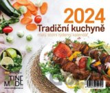 Kalendář 2024: Tradiční kuchyně, stolní, týdenní