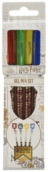 Set 4 gelových pier Harry Potter: Farebný znak