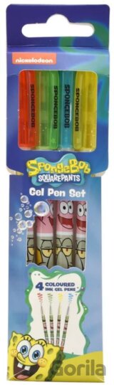 Set 4 ks gelových pier Spongebob: Squarepants