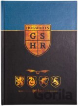 Premium poznámkový A5 blok Harry Potter: Bradavický štít...