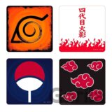 Podtácky Naruto Shippuden - Emblems (4 ks)