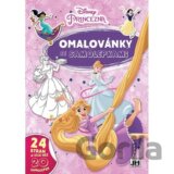 Omalovánky se samolepkami Disney Princezny