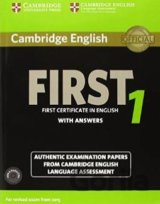 Cambridge English First 1: Student's Book Pack