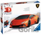 3D Lamborghini Huracán Evo oranžové