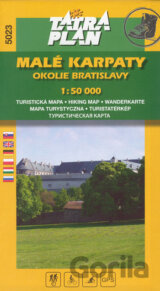 Malé Karpaty - Okolie Bratislavy 1:50 000