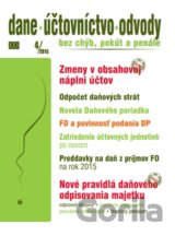Dane, účtovníctvo, odvody 4/2015