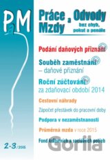 Práce a Mzdy, Odvody 2-3/2015