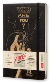 Moleskine – Alica v krajine zázrakov/Alenka v říši divů čierny zápisník