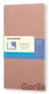 Moleskine – Chapters ružový zápisník