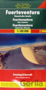 Automapa Fuerteventura 1:100 000 [CZ] [Mapa skládaná]