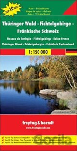 Thüringer Wald, Fichtelgebirge, Fränkische Schweiz 1:150 000